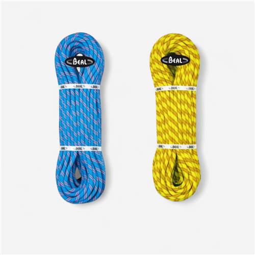 Corde d'escalade Beal antidote 60 m - 10.2 mm Beal Bleu 
