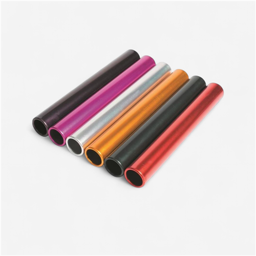 Bâton de relais aluminium - Lot de 6 bâtons multicolore