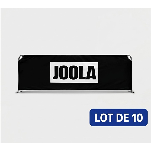 Lot de 10 séparateurs de 2 m tennis de table Joola - Noir 