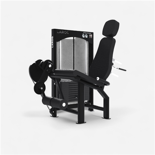 Appareil de musculation Laroq - Machine à quadriceps noir standard 75 Kg 