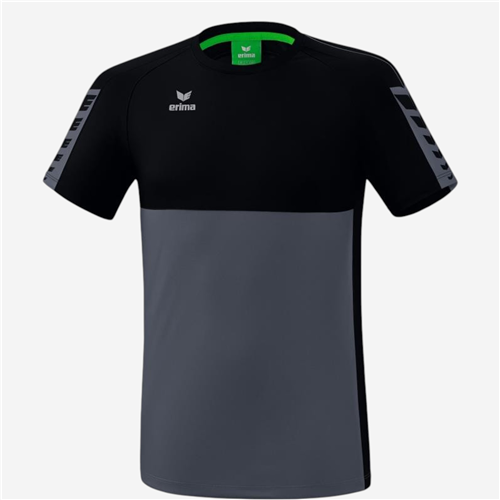 Maillot manches courtes Erima Enfant - Gris/Noir