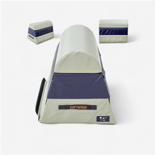 Cheval d&#039;arçons gymnastique Sarneige - Mini Mousse Bicolore 