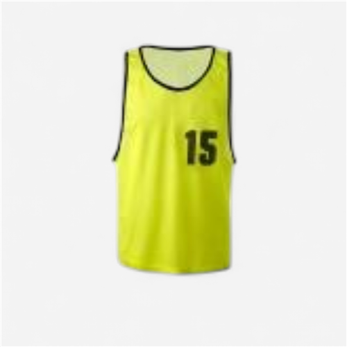 Chasubles numérotées Tremblay - 11 à 15 jaune
