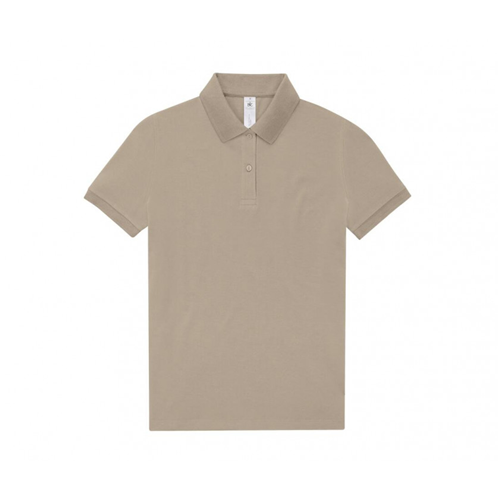 POLO COTON FEMME BLEU BEIGE 210