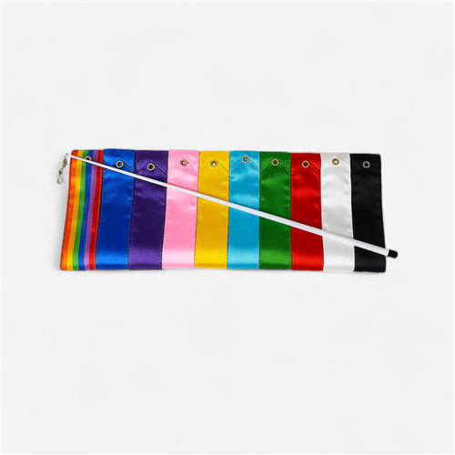 Ruban grs Plastico-Rototech 6 m - Lot de 7 rubans compétition multicolore