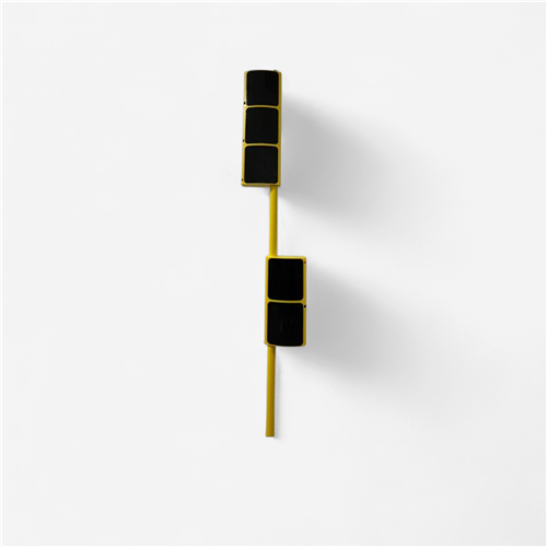 Feux de signalisation tricolore et piéton 