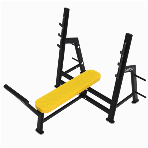 BANC DE MUSCULATION DÉVELOPPÉ COUCHÉ JAUNE