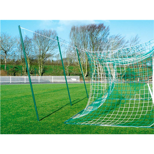 Jeu de 6 mâts arrières pour buts football à 11 joueurs - Metaluplast