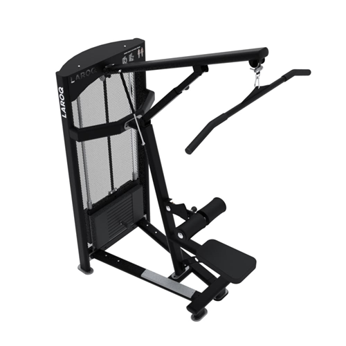 Machine de musculation dos avec charge de 80 Kg - Laroq NC05 noir