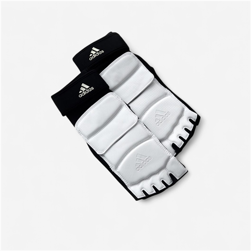 Pitaines taekwondo Adidas - blanc/noir