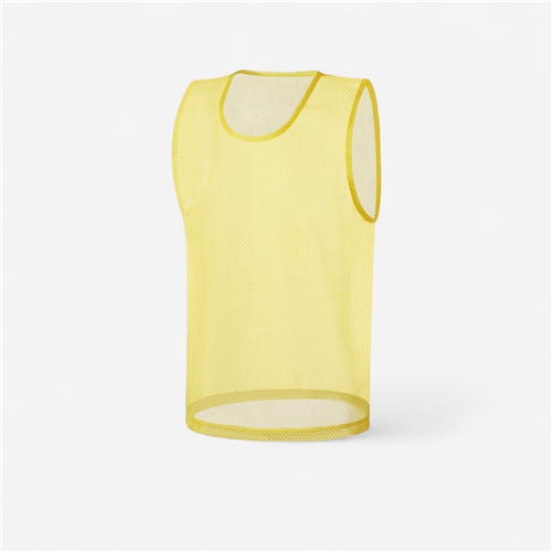 CHASUBLE ADULTE JAUNE 100% RECYCLÉE