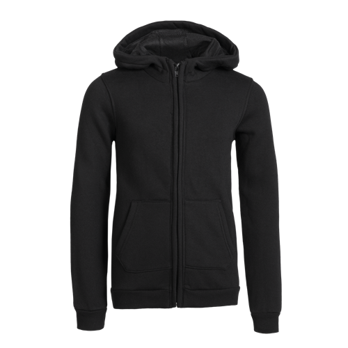 VESTE MOLLETON CLUB 500 NOIR JUNIOR