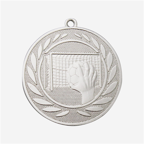 Médaille 50 mm - Handball Argent 