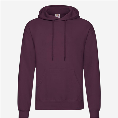 Sweat Capuche Fruit Of The Loom - Bordeaux