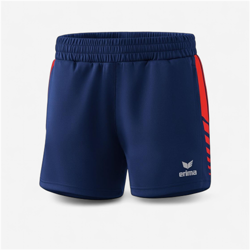 Short Erima Femme - Worker Navy/Rouge