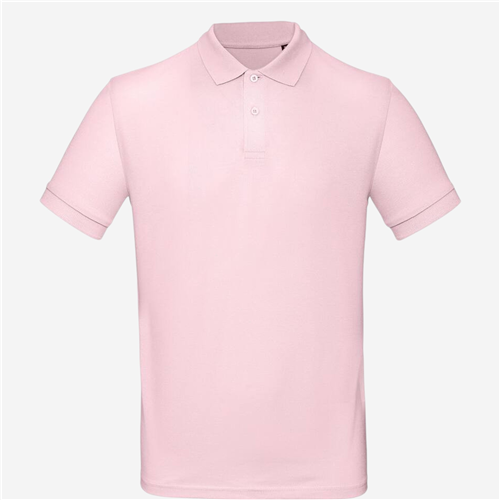 Polo homme B&C - Organic Rose 