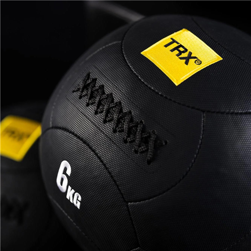 Medecine Ball HEXGRIP 6kg - TRX Med Ball 10in Ball 6kg noir