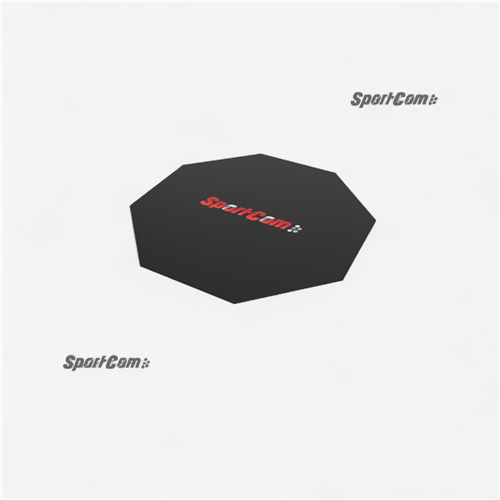 Tapis enroulable cage de MMA 7m Sportcom - Flexiroll noir