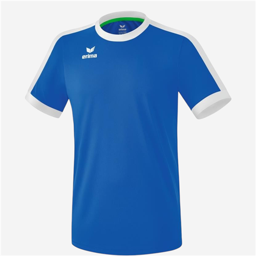 Maillot manches courtes football Erima Adulte - Retro Star Bleu