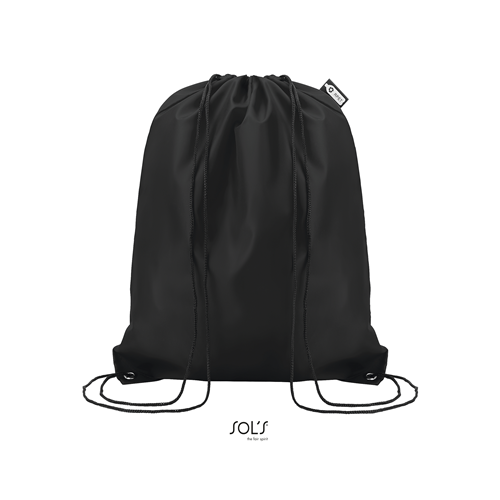 SAC NYLON POLYESTER RECYCLE NOIR