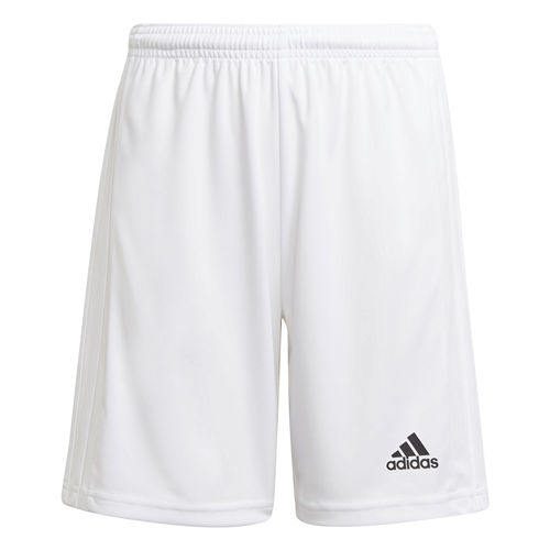 SHORT ADIDAS SQUADRA JUNIOR BLANC