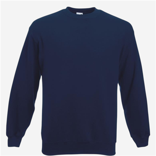 Sweat Shirt mixte Fruit Of The Loom - Marine