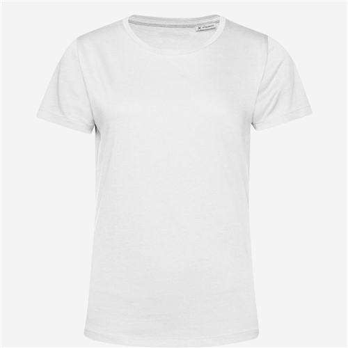 Tee shirt manches courtes femme B&C - Coton Organic Blanc 