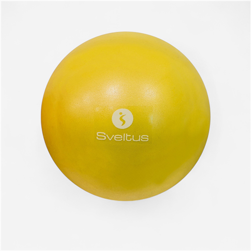 Balle baby gym 20 cm Sveltus - Paille jaune