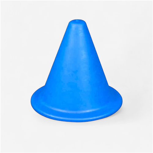 Cône souple épais 18 cm - Bleu