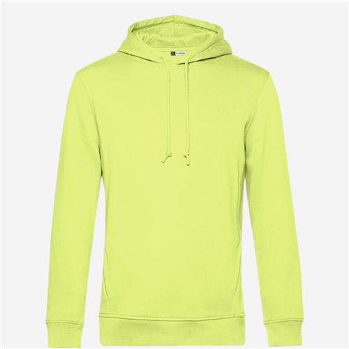 Sweat à capuche B&C - Organic Lime