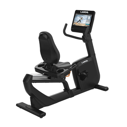 Vélo semi-allongé fitness - CMRC27 Laroq noir