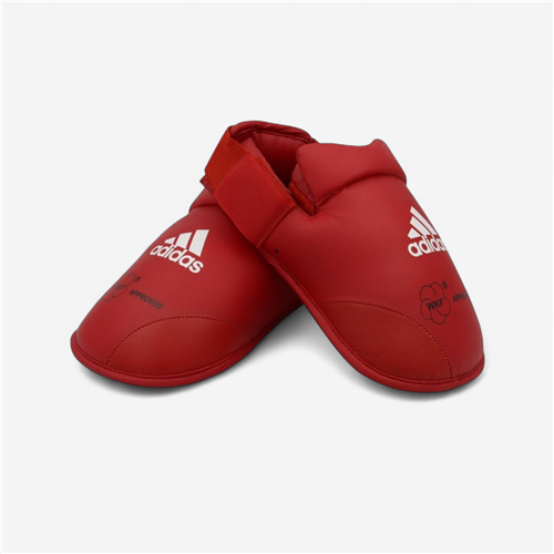 Protèges pieds karaté Adidas - Wkf rouge 