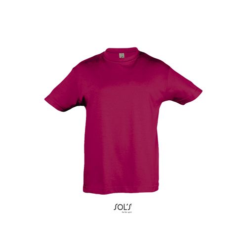 T-SHIRT JUNIOR JERSEY 150 FUSCHIA