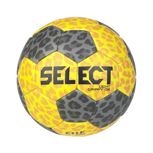 Ballon de handball Select taille 1 - Grippy jaune gris