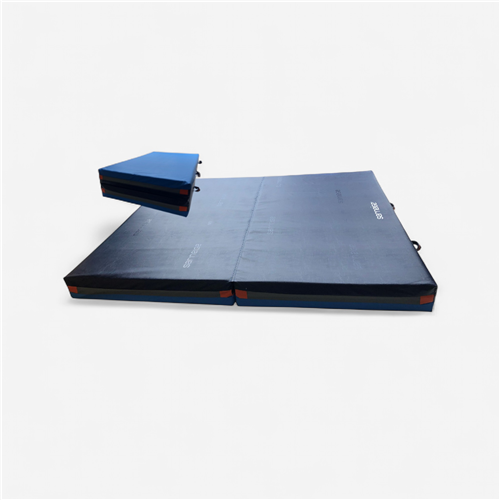 Matelas chute gymnastique 400x200x20 cm Sarneige - Pliable en 2