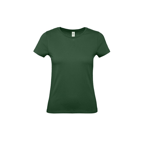Tee shirt manches courtes femme B&C - 150 Vert Fonce 