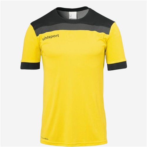Maillot manches courtes football Uhlsport Enfant - Uhlsport Offense Jaune