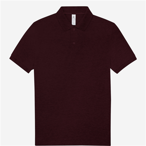 Polo homme B&C - Coton 210 Bordeaux Chine 