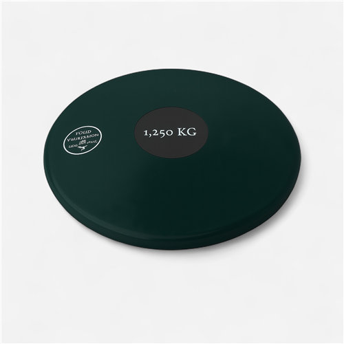 Disque de lancer Tremblay caoutchouc 1,2 kg 