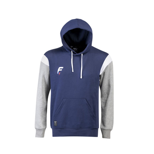 SWEAT CAPUCHE FORCEXV JR NAVY/GRIS/BLANC