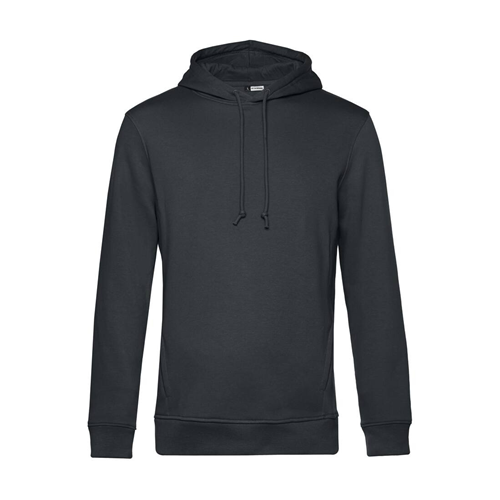 SWEAT CAPUCHE ORGANIC  GRIS FONCE
