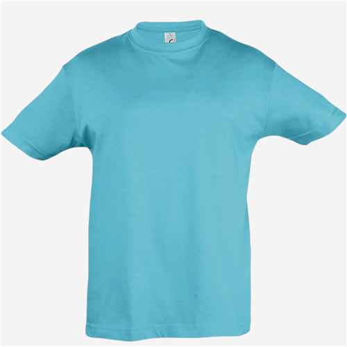 Tee-shirt manches courtes enfant Sol'S - Jersey 150 Bleu Atoll 