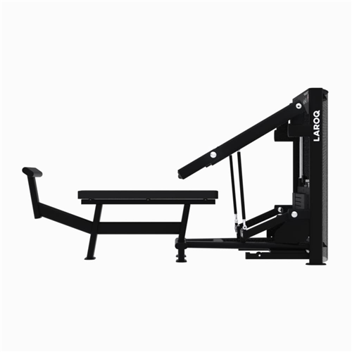 Machine de musculation Développé Couché Convergent charge de 80 Kg - Laroq MX43 noir