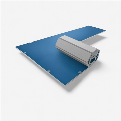 Aire d&#039;évolution gymnastique Sport 3D - Roll 5 cm bleue 