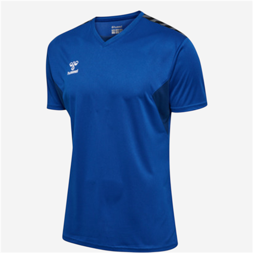Maillot manches courtes Hummel Homme - Authentic Bleu