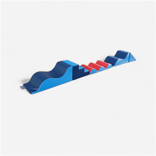 Module motricité mousse baby gym Sarneige - Kit ramper bleu 