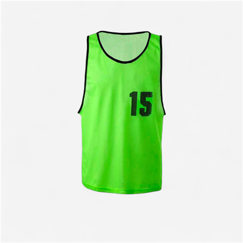 Chasubles numérotées Tremblay - 11 à 15 vert