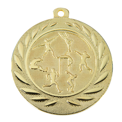 MEDAILLE ATHLETISME OR 50 MM