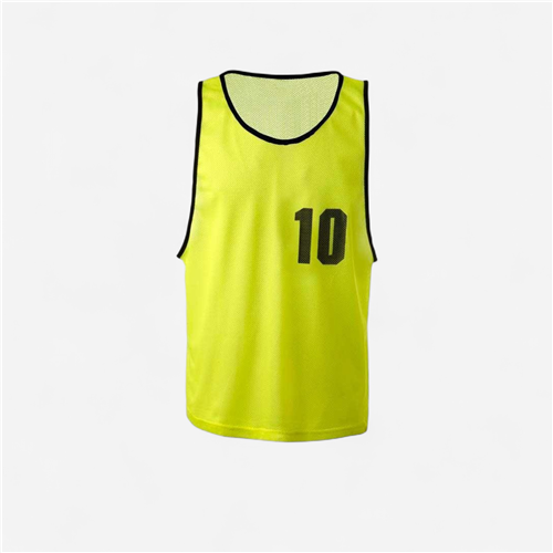 Chasubles numérotées Tremblay - 1 à 10 Jaune jaune
