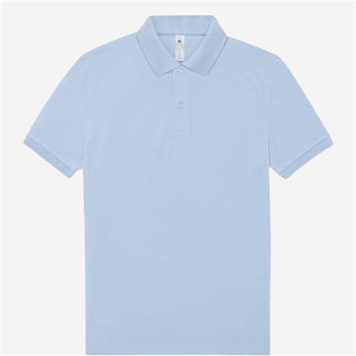 Polo homme B&C - Mypolo 180 Bleu Clair 